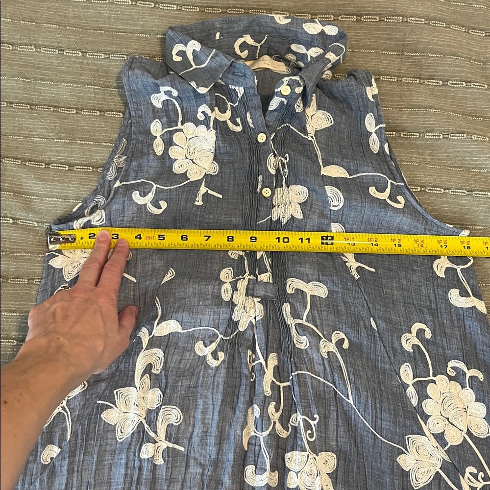 Anthro Isabella Sinclair EmbroideredDress - Picture 16 of 16